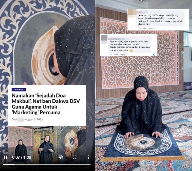 Dsv Dikritik Jual Sejadah Doa Makbul