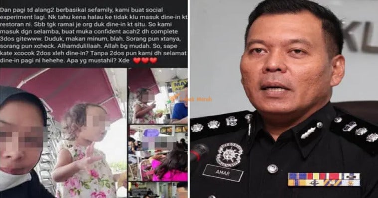 Pasangan Tular Buat Eksperimen Sosial Makan Di Restoran Tanpa Lengkap 2 Dos Sudah Ditahan Polis.jpg.webp