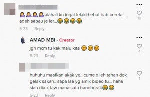 Tiktok Handbrake Alza Comment