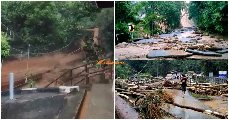 Fenomena Kepala Air Tanah Runtuh Titi Hayun Kedah