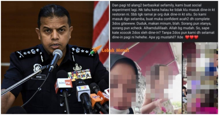 ft dato ayob warning jangan buat eksperimen sosial
