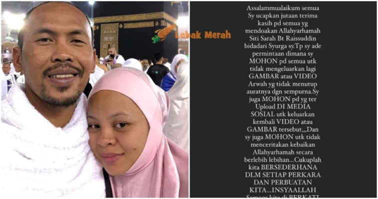 Ft Shuib Rayu Henti Kongsi Gambar Siti Sarah Tak Tutup Aurat