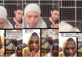 Ft Ustazah Keras Masa Berdoa Wanita Melatah