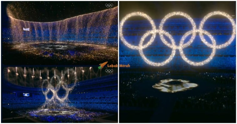 Olimpics Ring Formation