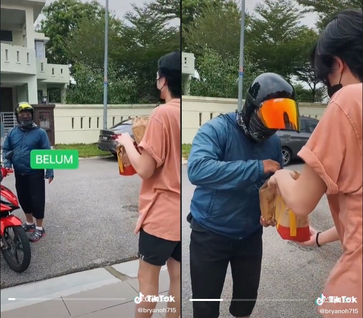 Tiktok Beri Makanan Pada Rider 2