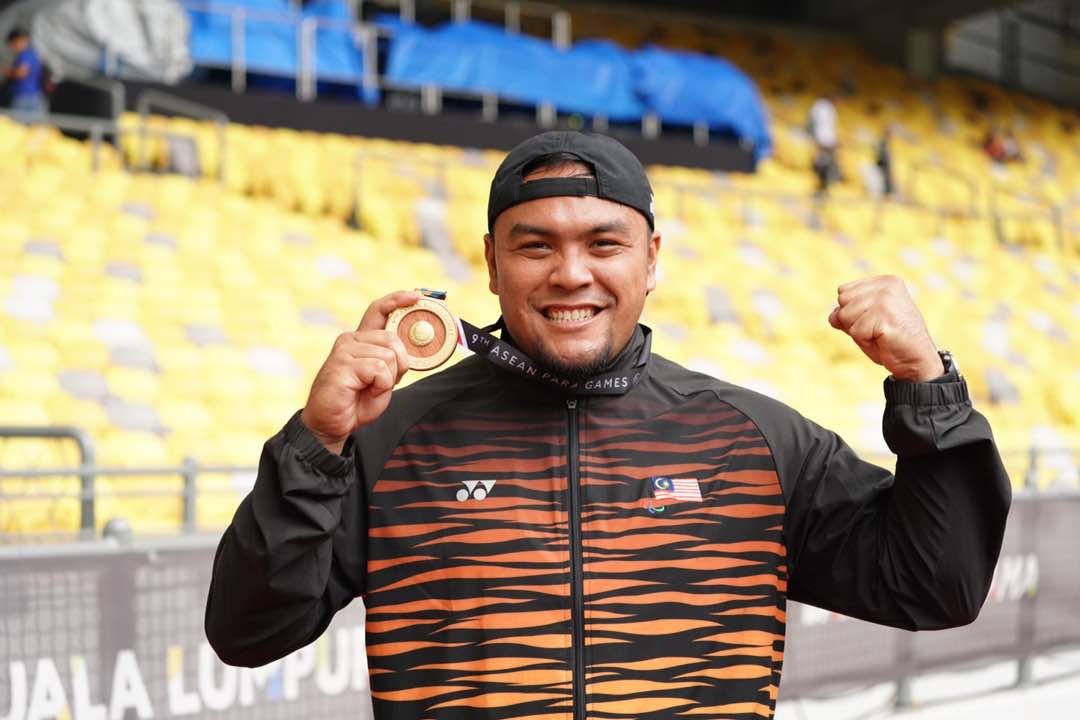 9th ASEAN Para Games KL2017 Men Shot Put F20 Gold Medallist Malaysia Muhammad Ziyad Zolkefli 1 6