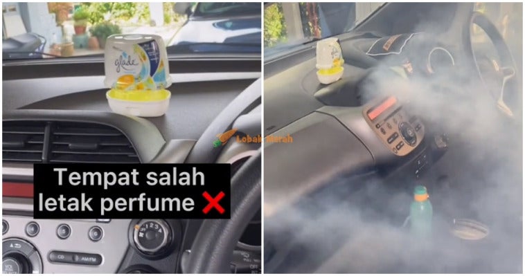 Tempat Letak Perfume Kereta