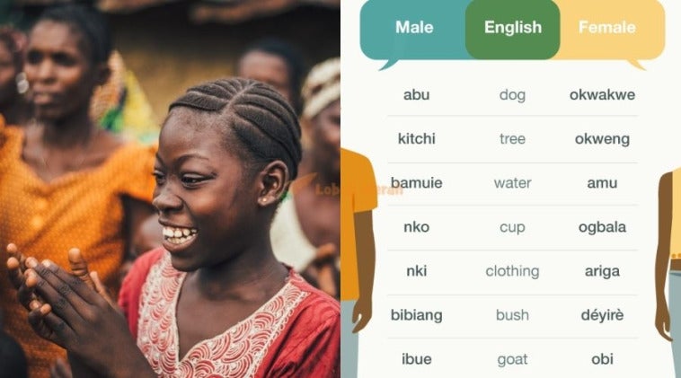 Ubang Kampung Di Nigeria Dimana Lelaki Perempuan Guna Bahasa Berbeza