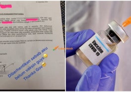 diberhentikan kerja kerana tak mahu vaksin