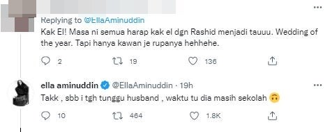 Ella Respon Gossip Dengan Rashid Sidek