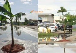 f3 pisang pothole