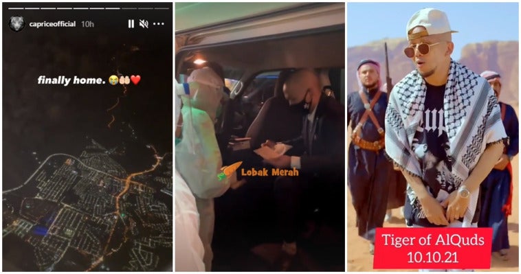 ft caprice balik msia netizen perli pasal jihad