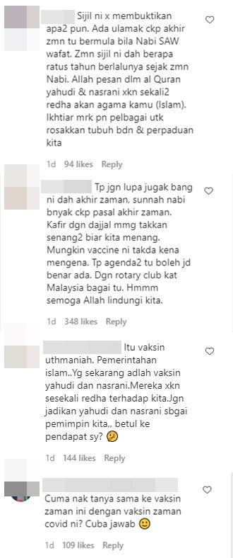 Geng Tak Percaya Vaksin Komen