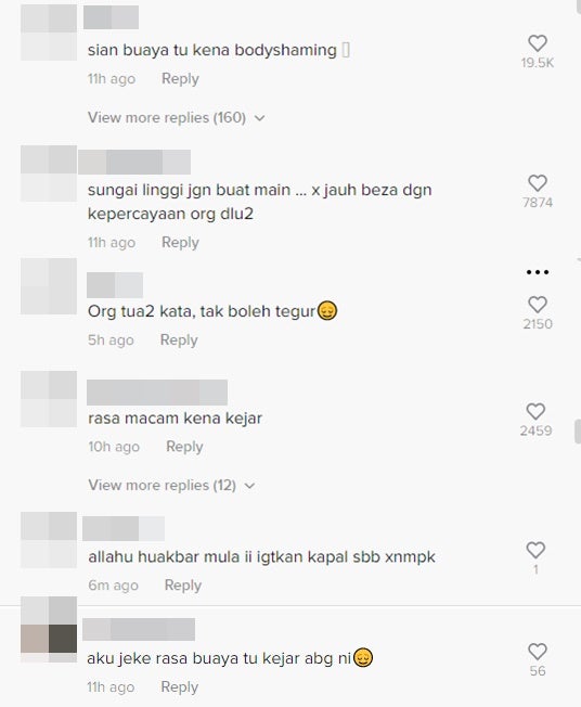 komen buaya besar