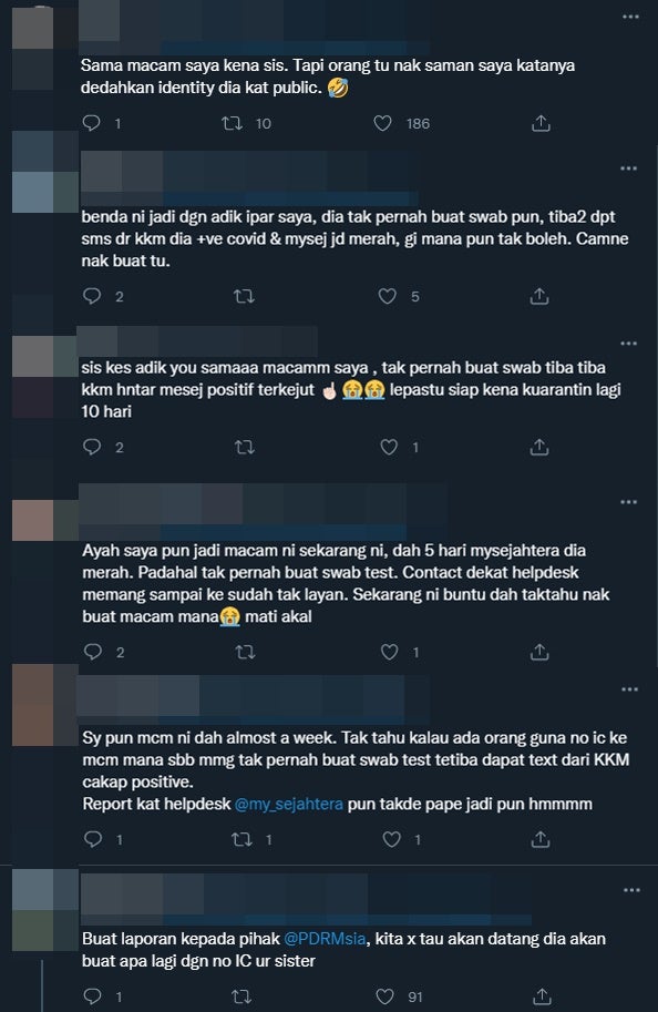 Mysejahtera Tiba Jadi Merah