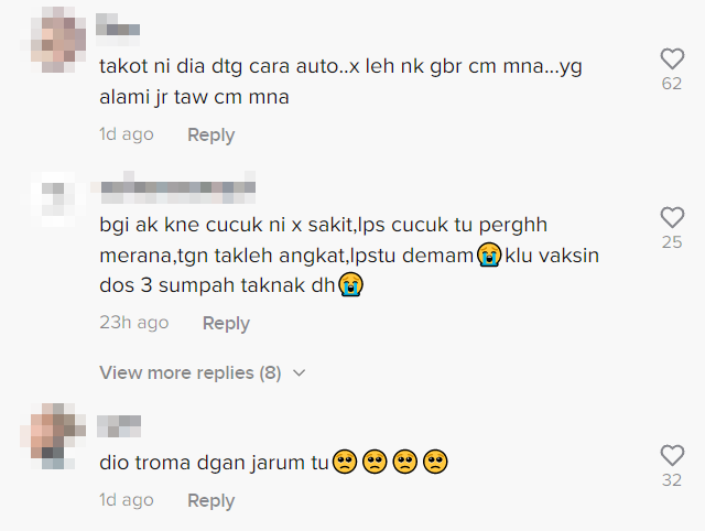 Reak Muntah Cucuk Vaksin 4 Edit