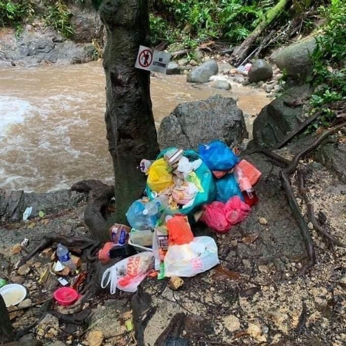 sungai penuh sampah sarap 2