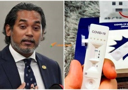 turun harga test kit covid khairy jamaluddin