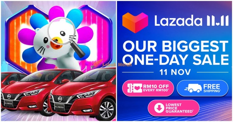 Lazada Tawar Nissan Almera