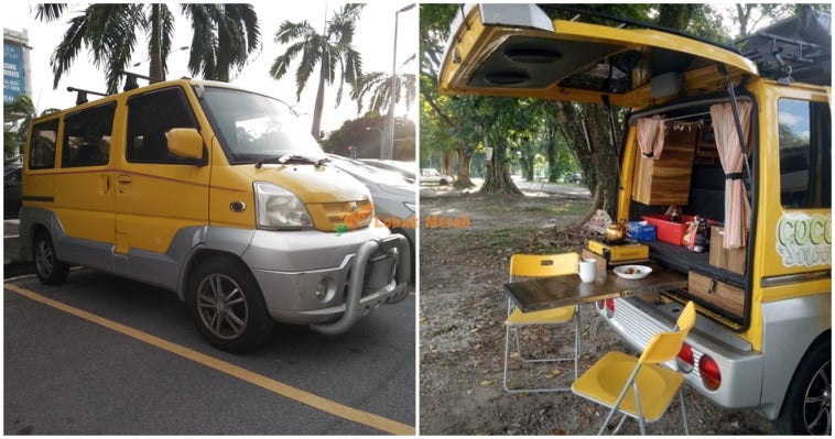 Proton Juara DIY Campervan