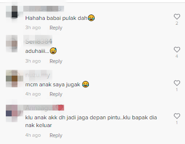 Ayah Merangkak Senyap Senyap Depan Anak 3