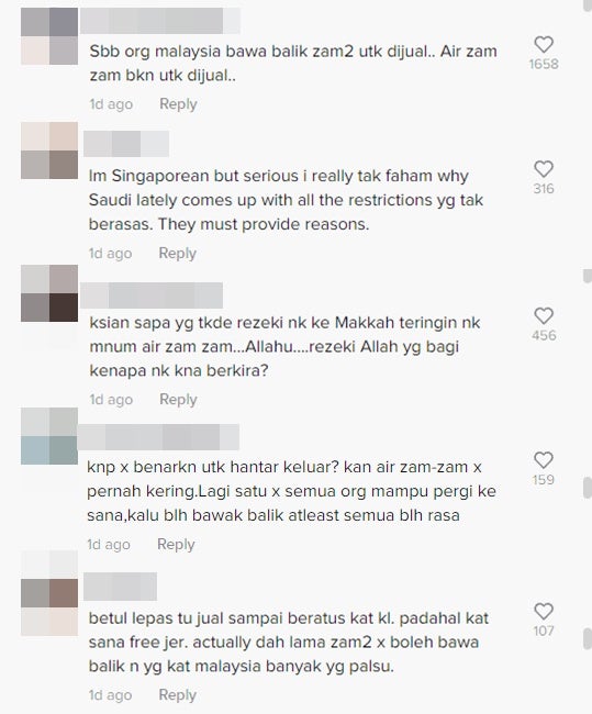 Jangan Kedekut Air Zam Zam