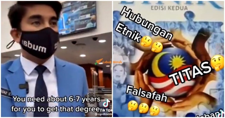 Syed Saddiq Tempoh Pengajian Terlalu Lama