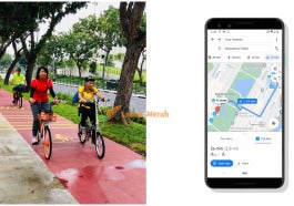 Bicyle Friendly Lane Singapura