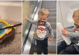 anak pakai mask dalam flight hacks
