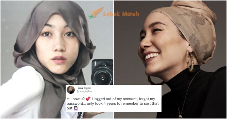 ft hana tajima buat caomeback kat twitter 1