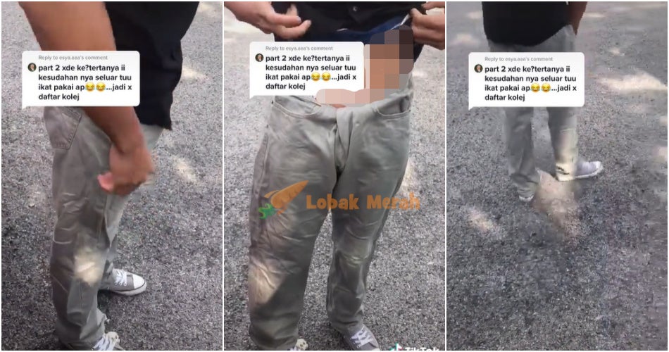 ft pakai seluar londeh