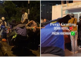 Lepak Pacak Khemah Di Genting