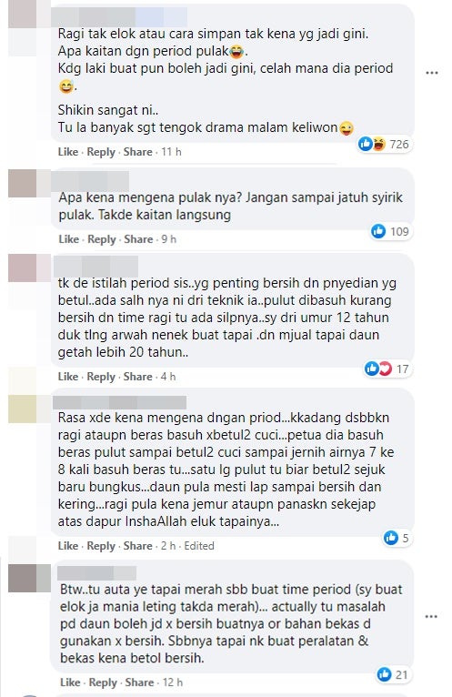 Tak Ada Kena Mengena Period Tapai