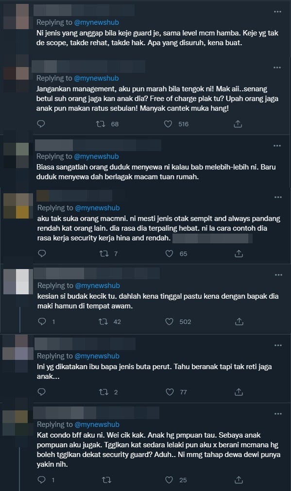 tinggalkan anak guard