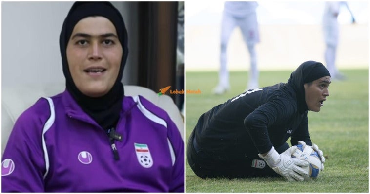 zohreh dituduh lelaki main bola sepak wanita