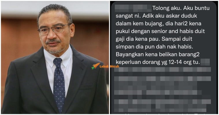 hishammuddin mahu ambil tindakan kes buli askar