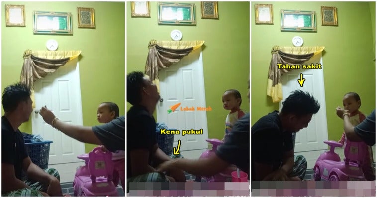 Kena Pukul Sebab Nak Bagi Anak Makan