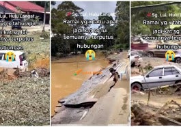 Sg Lui Musnah Akibat Banjir