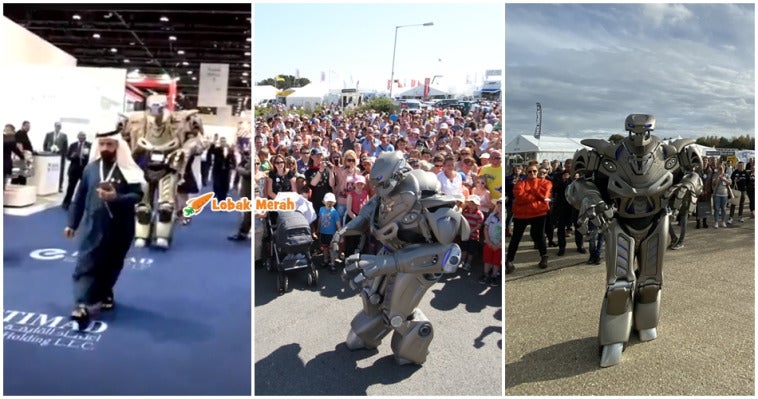 Robot Bodyguard Raja Bahrain