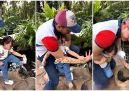 anak fattah amin fazura fatima buang kasut