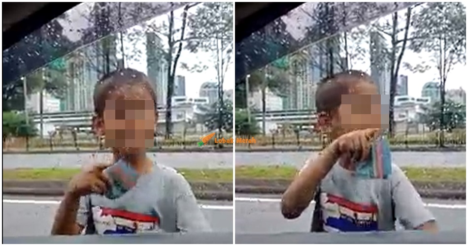 Budak Tepi Jalan Ugut Beri Duit Video