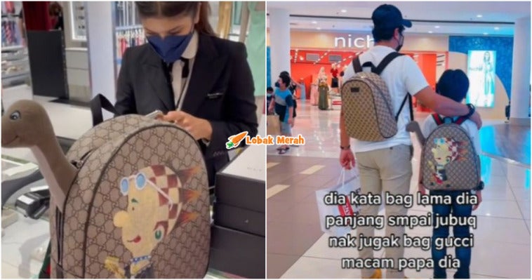 ft belikan anak beg gucci