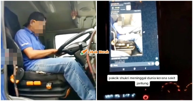 pakcik shukri pemandu treler meninggal dunia