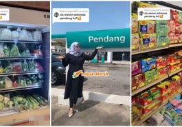 Petronas Pendang Jual Sayur Minyak