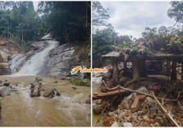 Sg Gabai Musnah Akibat Banjir