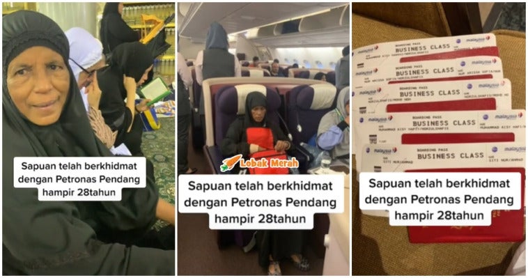 28 tahun berkhidmat dapat reward umrah