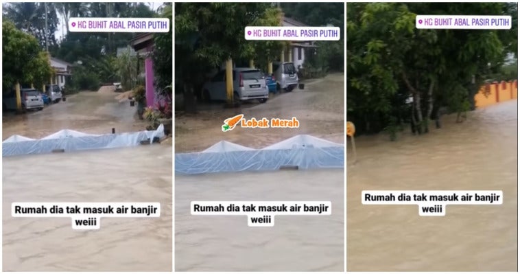 Rumah Tak Masuk Air Guna Beg Pasir