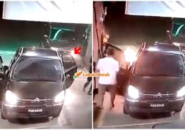 Terbakar Punca Kereta