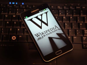 Wikipedia stock