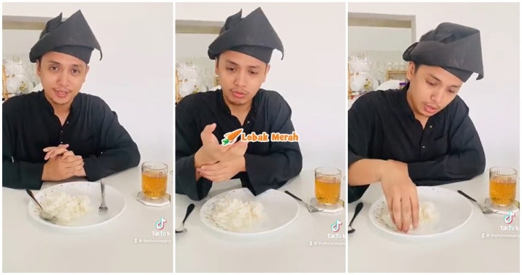 Ft Parodi Lelaki Buat Tutorial Makan Nasi